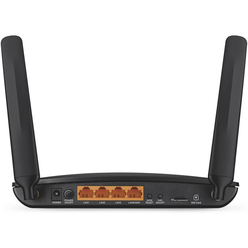 TP-LINK Archer MR200 AC750 Wireless Dual Band 4G LTE Router (TL-MR200) — side view