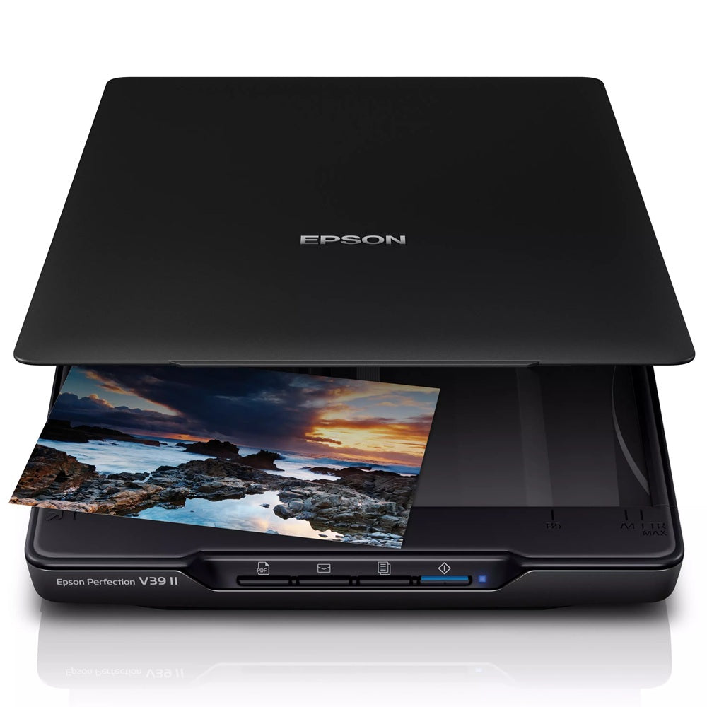 Epson Perfection V39II A4 Flatbed Photo and Document Scanner (B11B268401) image 1