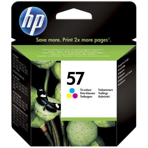 HP 57 Tri-colour Inkjet Print Cartridge (C6657AE) image 1