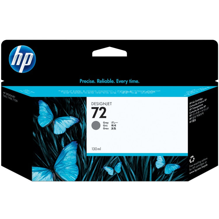 HP 72 130-ml Gray Ink Cartridge (C9374A) image 1