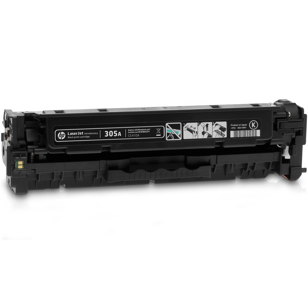 HP 305A Black LaserJet Toner Cartridge (CE410A) image 4