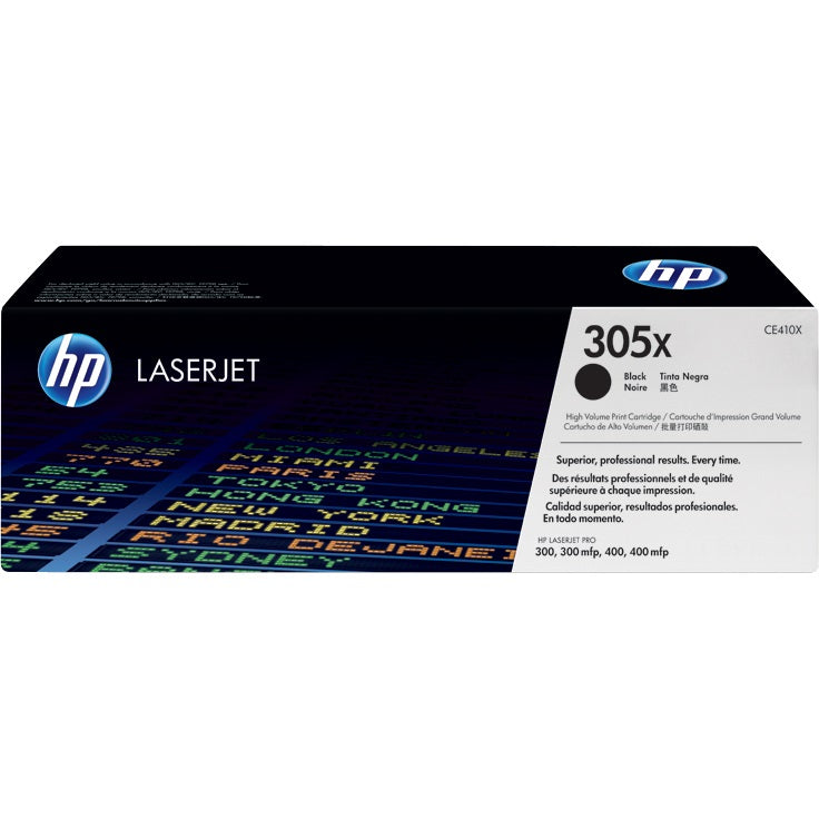 HP 305X Black LaserJet Toner Cartridge (CE410X) image 1