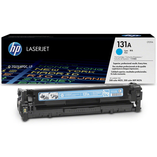 HP 131A Cyan LaserJet Toner Cartridge (CF211A) image 2