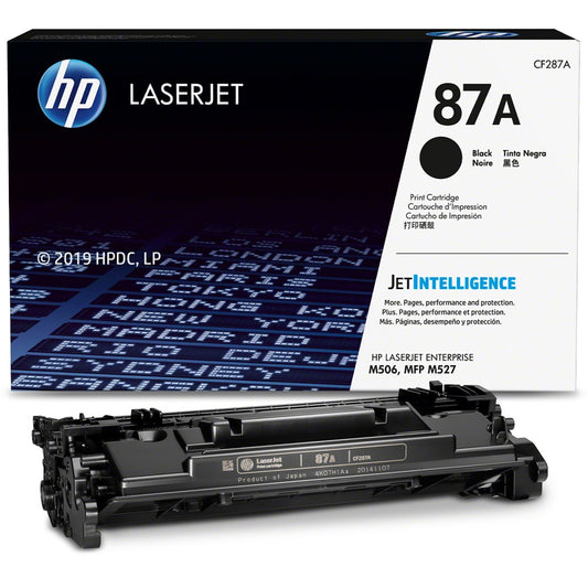 Genuine HP 87A Black LaserJet Toner Cartridge (CF287A) image 2