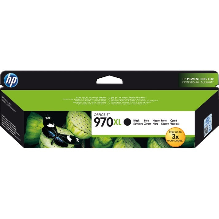 HP 970XL High Yield Black Ink Cartridge (CN625AE) image 1