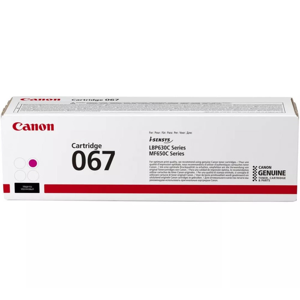 Canon 067 Magenta Toner Cartridge (5100C002AA) image 1