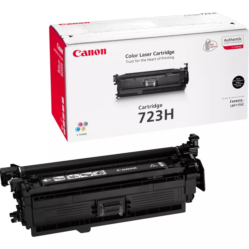 Genuine Canon 723H High Yield Black Laser Toner Cartridge (2645B002AA) image 1