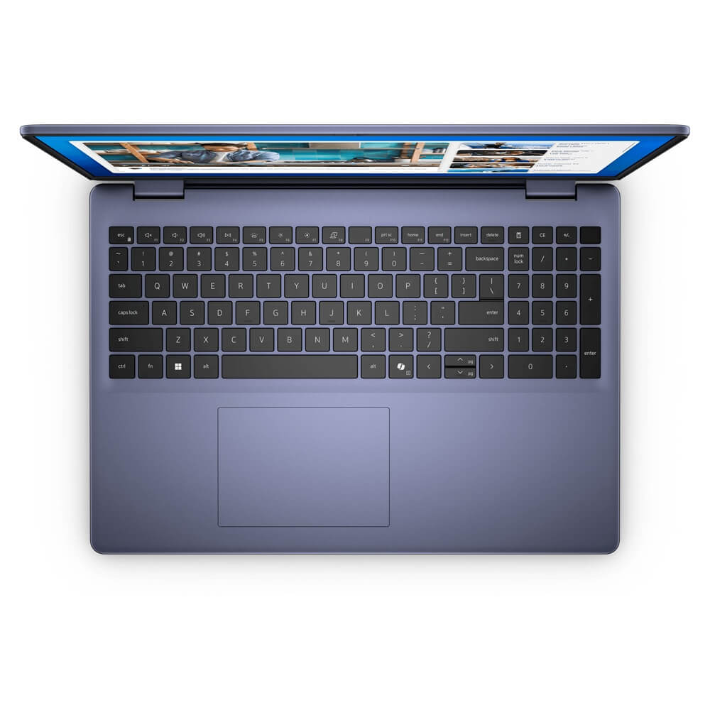 Dell 16 DC16251 Notebook PC – Core 7 150U / 16″ FHD+ / 16GB RAM / 512GB SSD / Win 11 Home / Midnight Blue (DC16251C7165121H)
