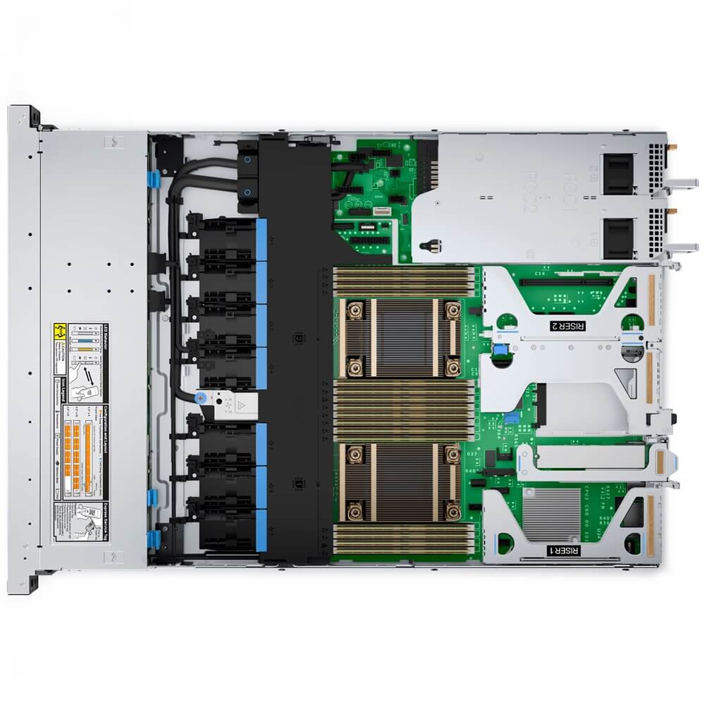 Dell PowerEdge R450 1U Rackmount Server – Xeon Silver 4310 / 16GB RAM / 2TB HDD / PERC H755 / 700W PSU (PER450SPL4) image 4