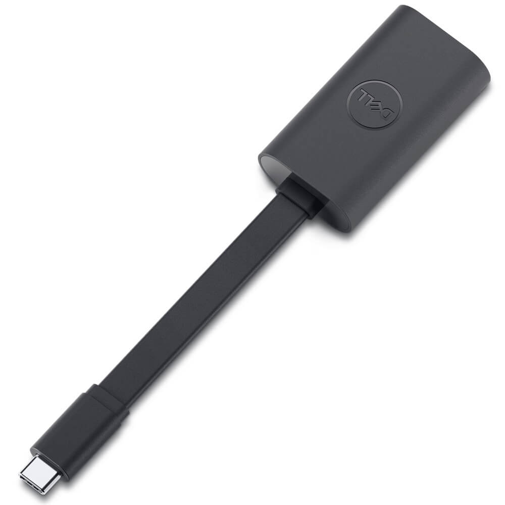 Dell USB-C to 2.5Gbps Ethernet Adapter (470-BCFV) — front view