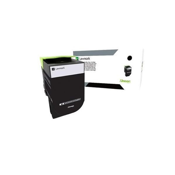 Lexmark 800X1 Black Extra High Yield Toner Cartridge (80C0X10) image 1