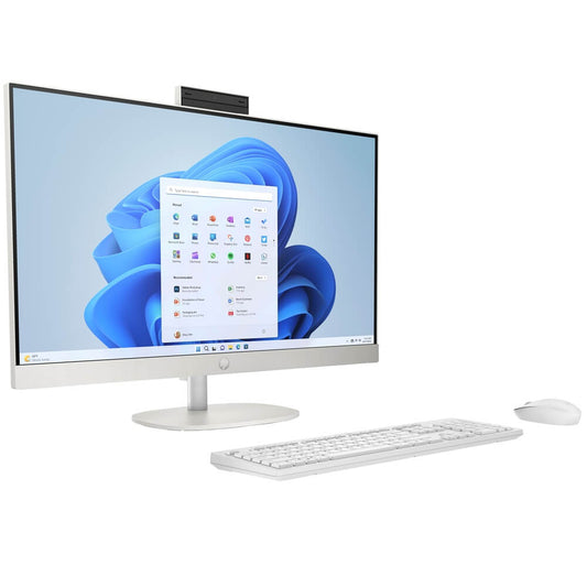HP 24-cr1002ni 23.8″ All-in-One Desktop PC – Core Ultra 5 125U / 23.8″ FHD / 16GB RAM / 512GB SSD / Win 11 Home / Shell White (B0RF8EA) image 2