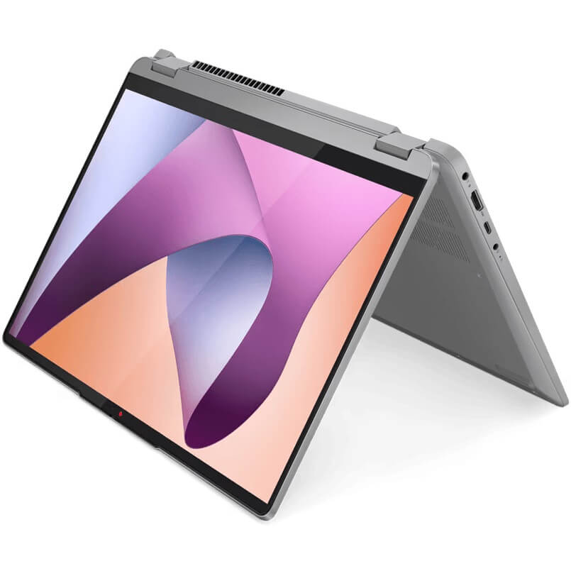 Lenovo IdeaPad Flex 5 14ABR8 Notebook PC – Ryzen 7-7730U / 14.0″ WUXGA / 16GB RAM / 1TB SSD / Win 11 Home / Arctic Grey (82XX