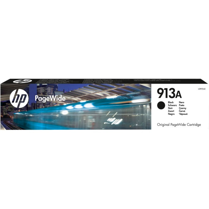 HP 913A Black Original PageWide Cartridge (L0R95AE) image 1