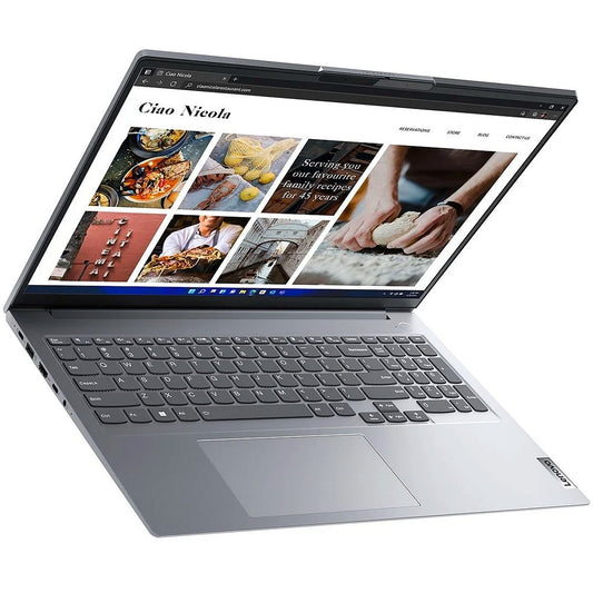 Lenovo ThinkBook 16 G4+ IAP Notebook PC – Core i7-1260P / 16″ QHD+ / 16GB RAM / 1TB SSD / NVIDIA RTX 2050 4GB / Win 11 Pro (21CY003CSA) image 2