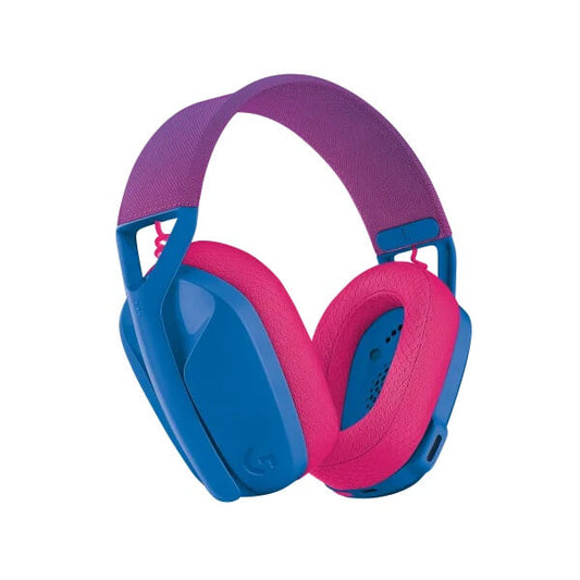Logitech G435 LightSpeed Wireless Gaming Headset – Blue And Raspberry (981-001062) image 2