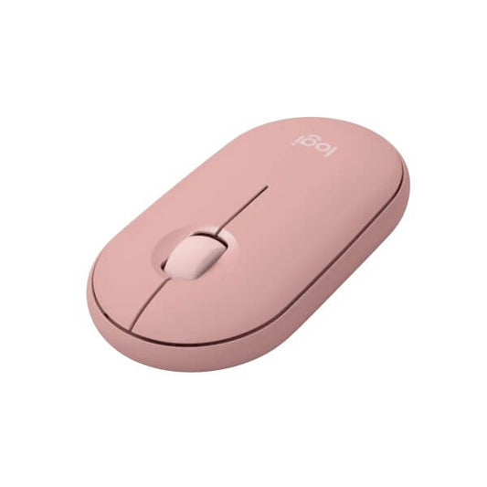 Logitech Pebble Mouse 2 M350s Compact Bluetooth Mouse – Tonal Rose (910-007014) image 2