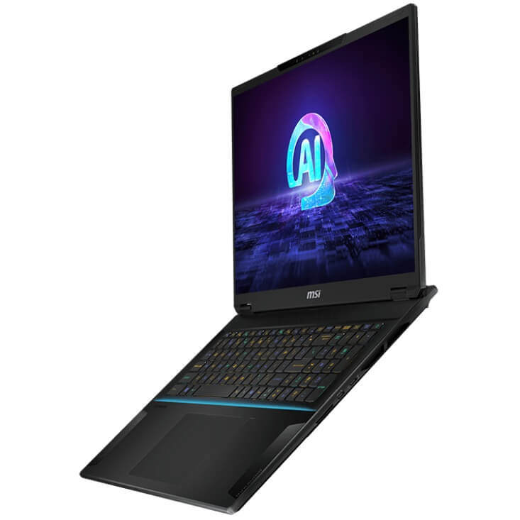 MSI Stealth 18 AI Studio A1VHG Gaming Notebook PC – Core Ultra 9 185H / 18″ UHD+ 120Hz / 32GB RAM / 1TB SSD / NVIDIA RTX 4080 12GB / Win 11 Home / Midnight Black (A1VHG-082ZA) image 4