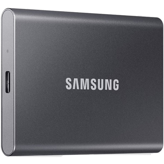 Samsung Portable T7 2TB Titan Gray Solid State Drive (MU-PC2T0T/WW) image 2