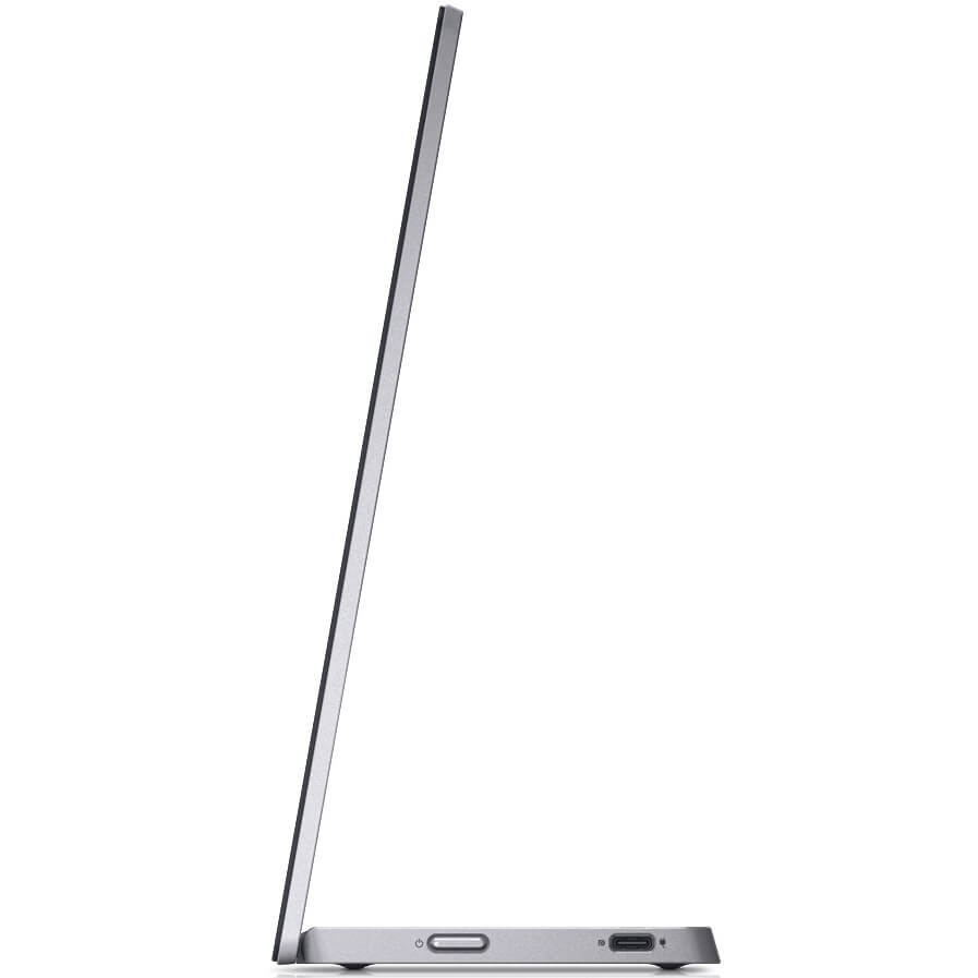 Dell P1424H 14″ Full HD IPS LED Portable Monitor (210-BHQQ) — rear view