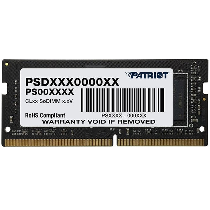 Patriot Signature Line Series 8GB DDR4 3200MHz Notebook Memory Module (PSD48G320081S)