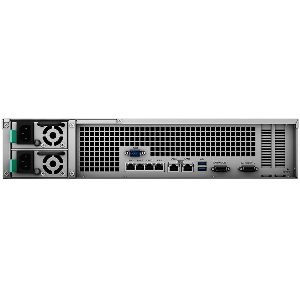 Synology RackStation RS3621xs+ 12-Bay 2U NAS Enclosure (RS3621xs+) image 4