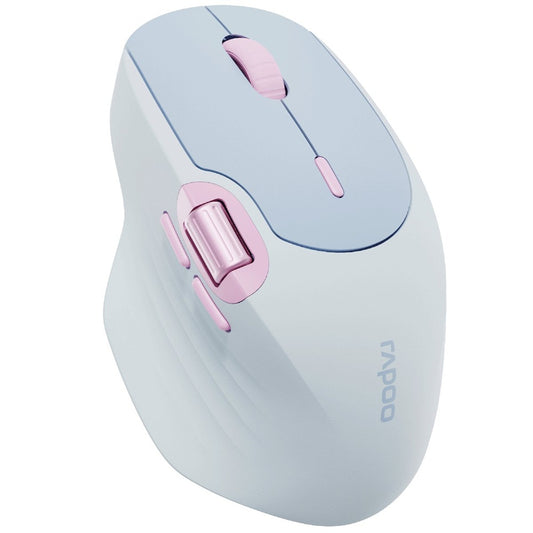 Rapoo MT560 Multi-mode Wireless Optical Mouse – Blue image 2