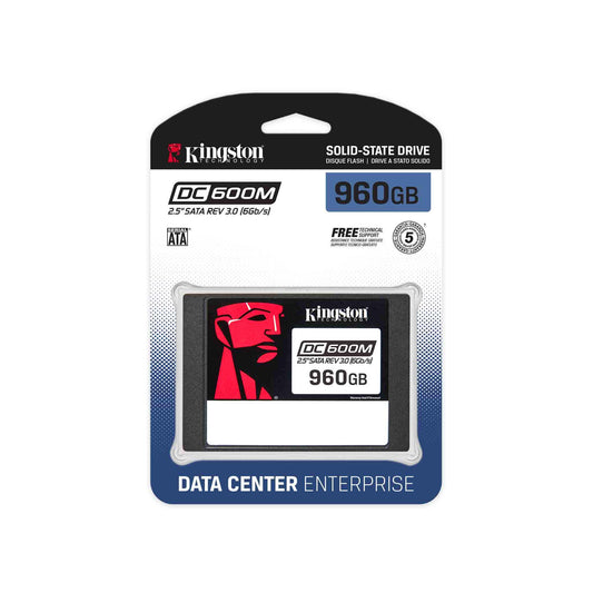 Kingston DC600M 960GB 2.5″ SATA 3.0 Enterprise Solid State Drive (SEDC600M/960G) image 2