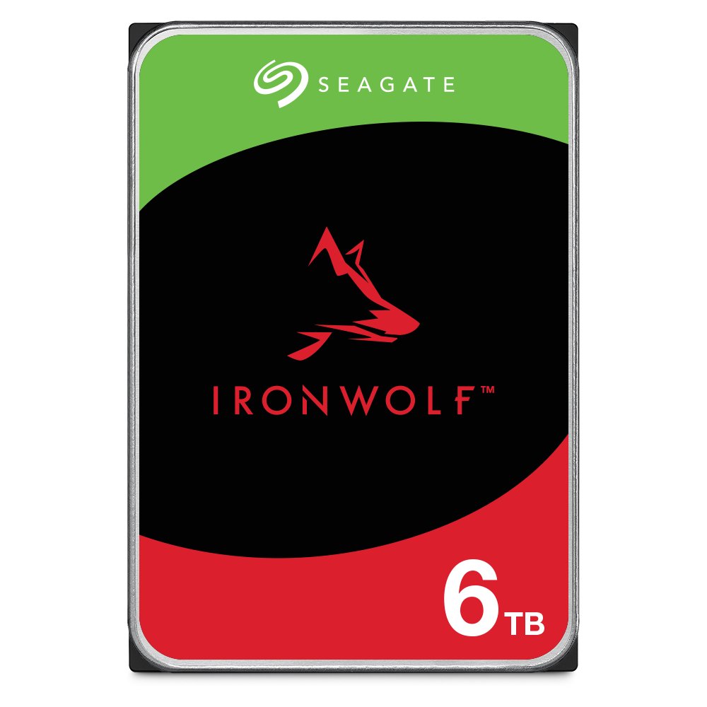 Seagate IronWolf 6TB 3.5-inch NAS Hard Drive (ST6000VN006) image 1