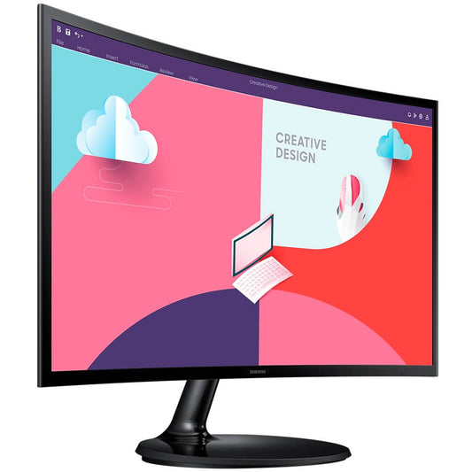 Samsung S3 S36C 24″ Full HD Essential Curved Monitor (LS24C360EAMXUE) image 2