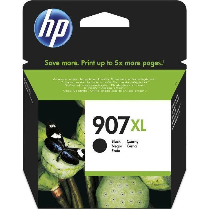 HP 907XL High Yield Black Ink Cartridge (T6M19AE) image 1