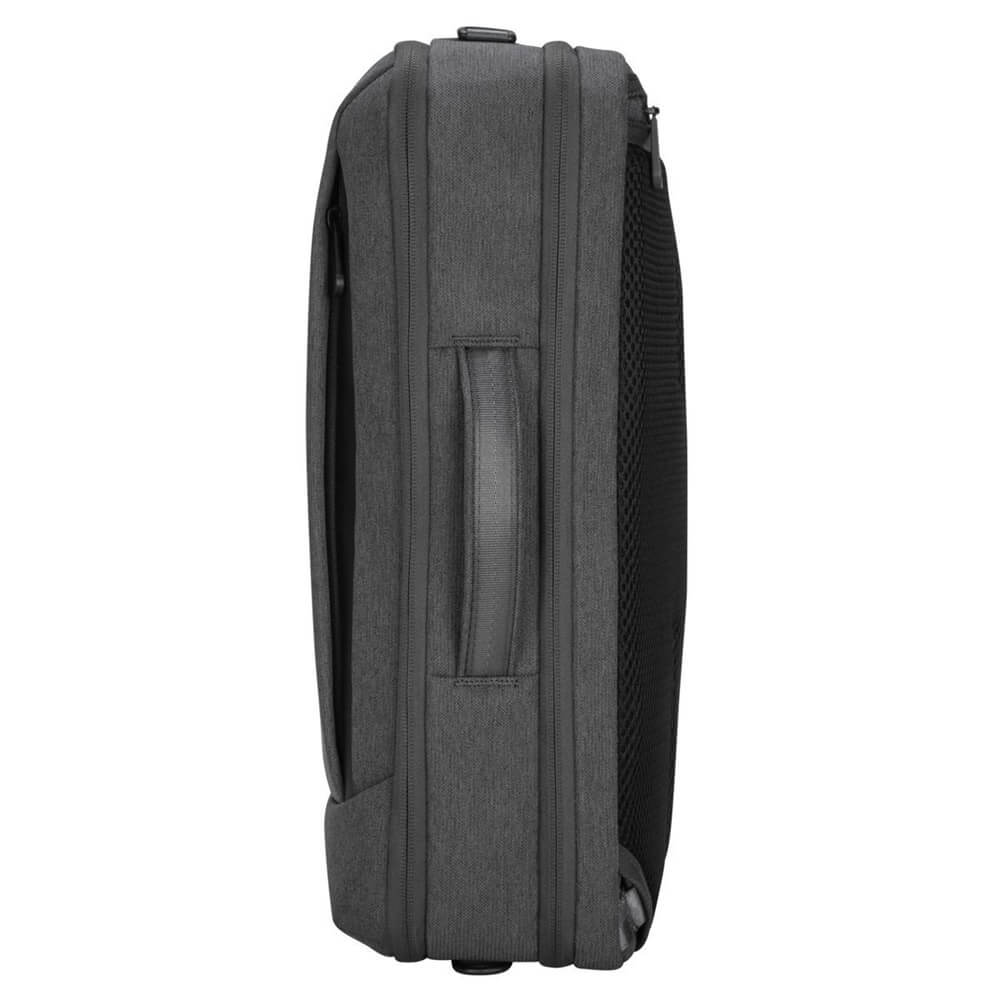 Targus Cypress 15.6” Convertible Backpack with EcoSmart – Grey (TBB58702GL) — in use