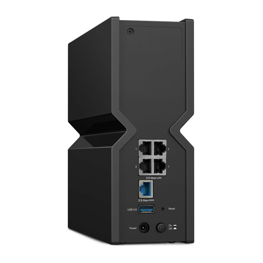 TP-LINK Archer BE550 BE9300 Tri-Band Wi-Fi 7 Router — rear view