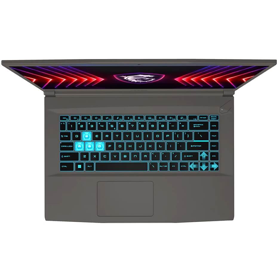 MSI Thin 15 B12UCX Gaming Notebook PC – Core i5-12450H / 15.6″ FHD / 8GB RAM / 512GB SSD / NVIDIA RTX 2050 4GB / Win 11 Home / Cosmos Grey (B12UCX-1407ZA) image 4