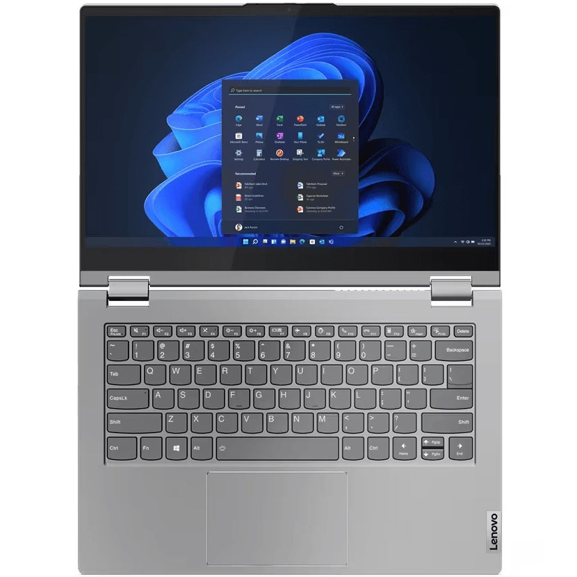 Lenovo ThinkBook 14s Yoga G3 IRU Notebook PC – Core i7-1355U / 14.0″ FHD Touch / 16GB RAM / 512GB SSD / Win 11 Pro / Mineral