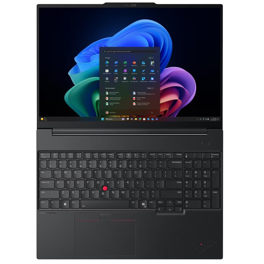 Lenovo ThinkPad E16 Gen 4 Notebook PC – Core Ultra 7 355 / 16″ WUXGA / 16GB RAM / 1TB SSD / Win 11 Pro (21YC0026ZA) — rear vi