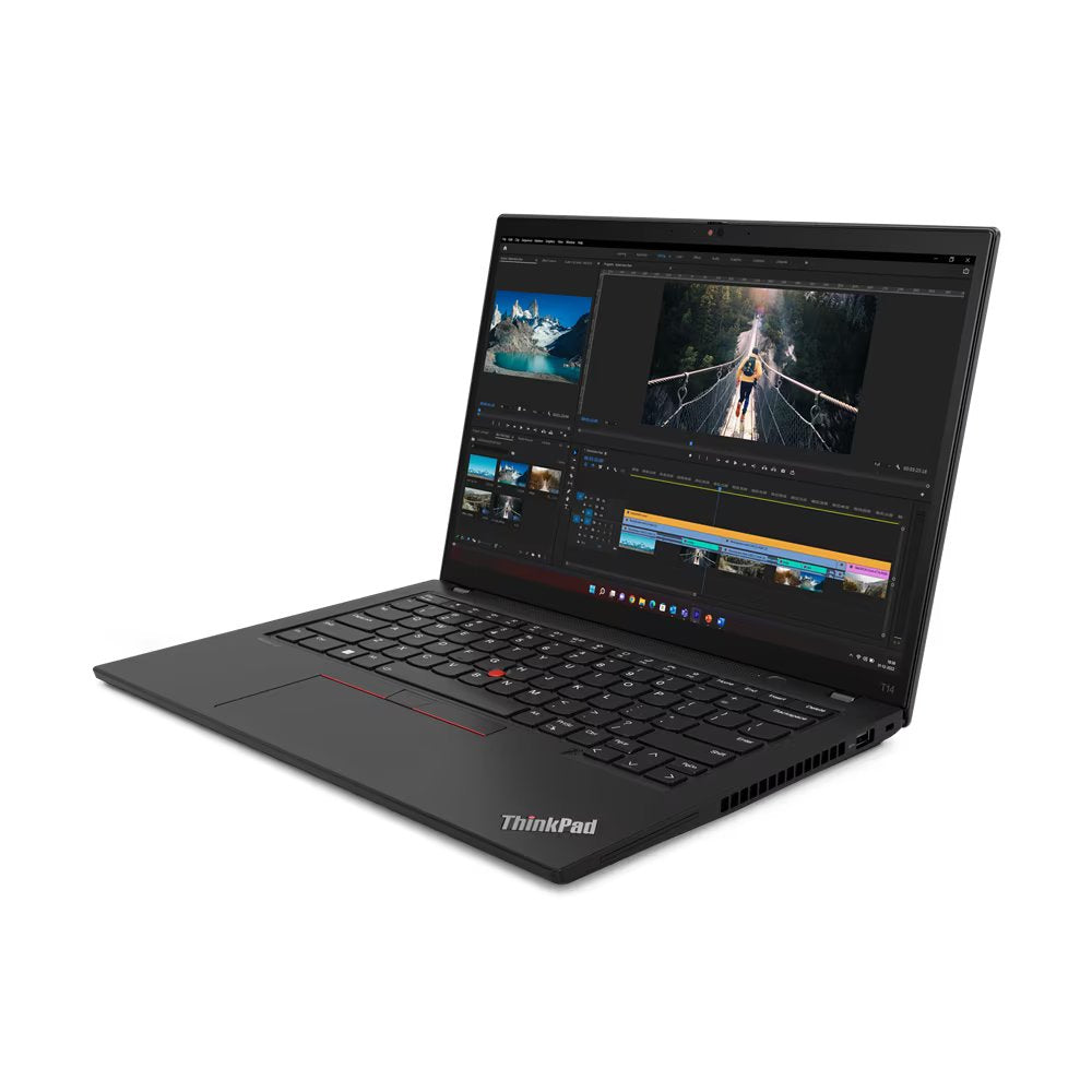 Lenovo ThinkPad T14 Gen 3 Notebook PC – Core i7-1260P / 14.0″ WUXGA / 8GB RAM / 512GB SSD / Win 11 Pro (21AH006JPE) — in use