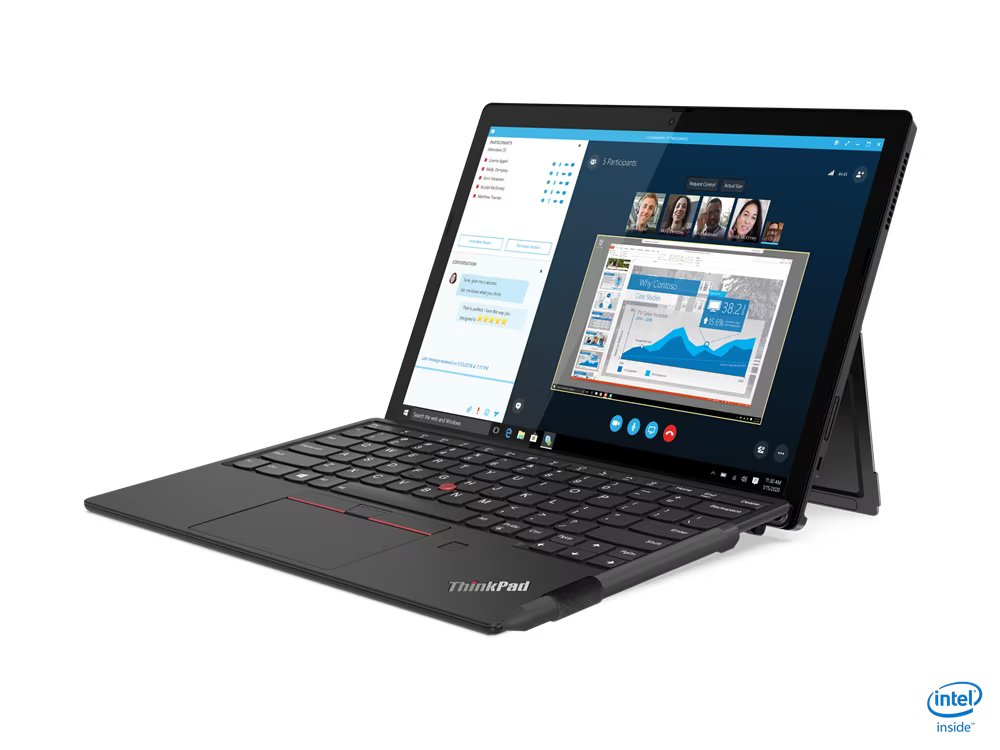 Lenovo ThinkPad X12 Detachable Notebook PC – Core i7-1160G7 / 12.3″ FHD+ Touch / 16GB RAM / 512GB SSD / Win 11 Pro (20UW0062Z