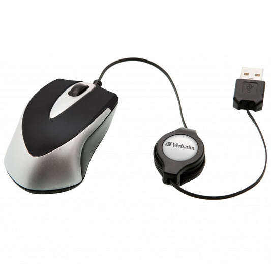 Verbatim Go Mini Optical Travel Mouse – Black (M49020) image 2