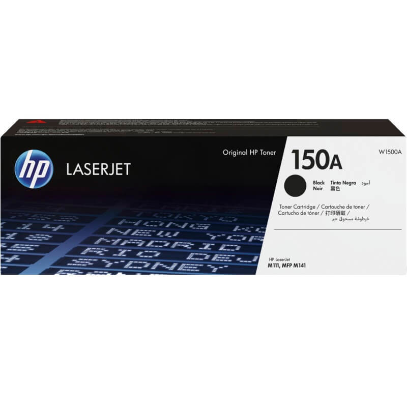 HP 150A Black LaserJet Toner Cartridge (W1500A) image 1