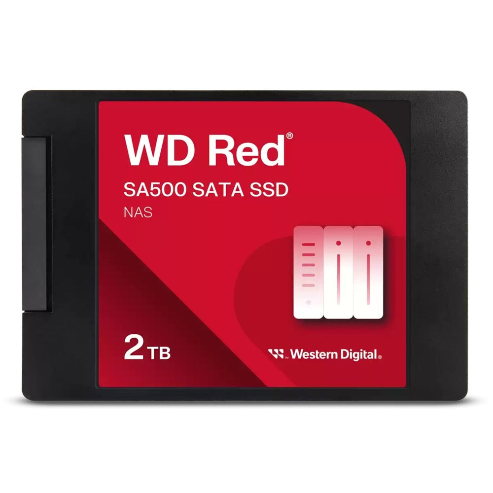 WD Red SA500 2TB 2.5-inch NAS SATA Solid State Drive (WDS200T2R0A) image 1