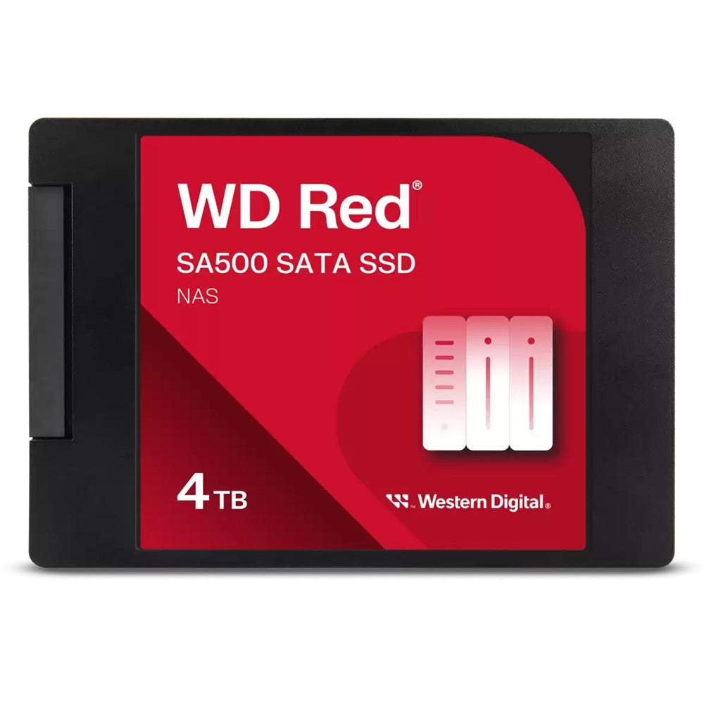 WD Red SA500 4TB 2.5-inch NAS SATA Solid State Drive (WDS400T2R0A) image 1