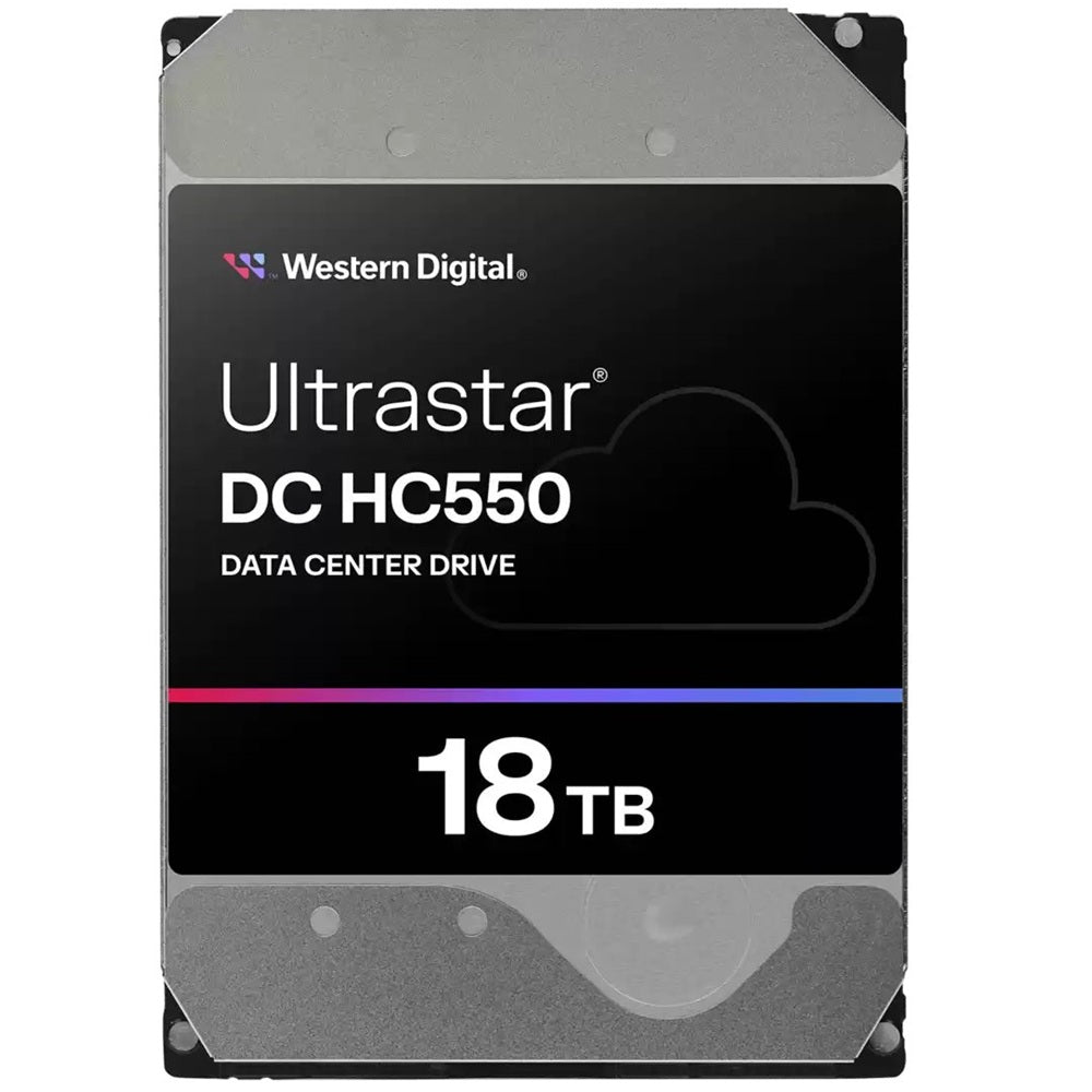 WD Ultrastar HC550 18TB 3.5-inch SE Data Center Drive (0F38459) image 1