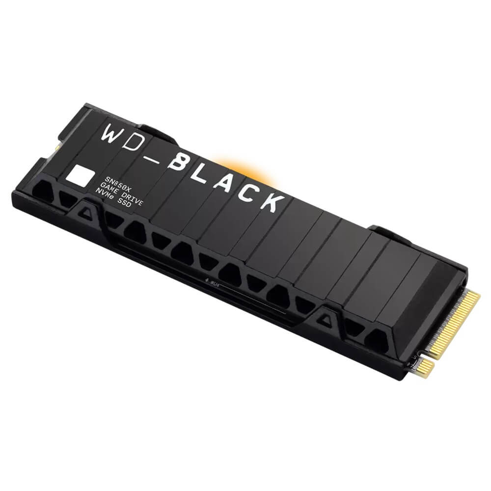 WD BLACK SN850X 2TB M.2 2280 PCIe NVMe Solid State Drive With Heatsink (WDS200T2XHE) image 2