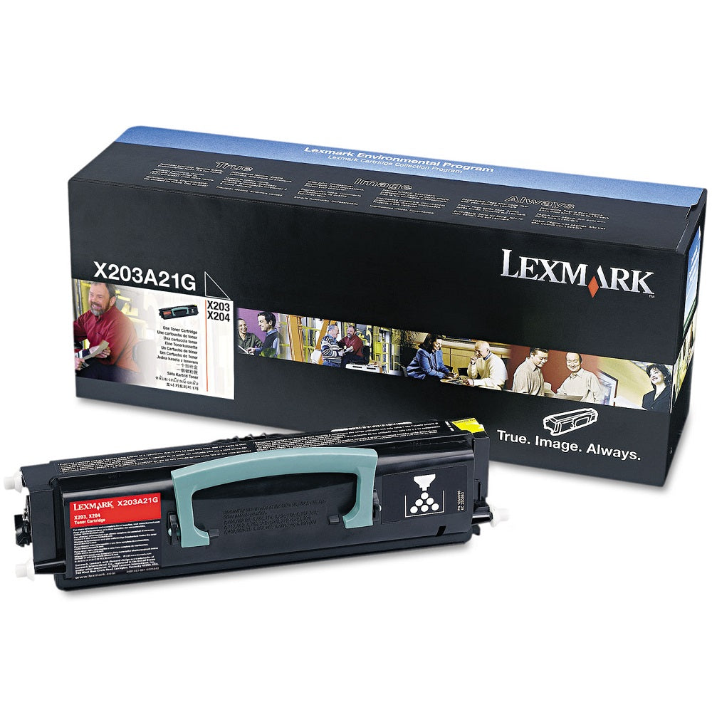 Lexmark X203A11G Return Program Black Laser Toner Cartridge image 1