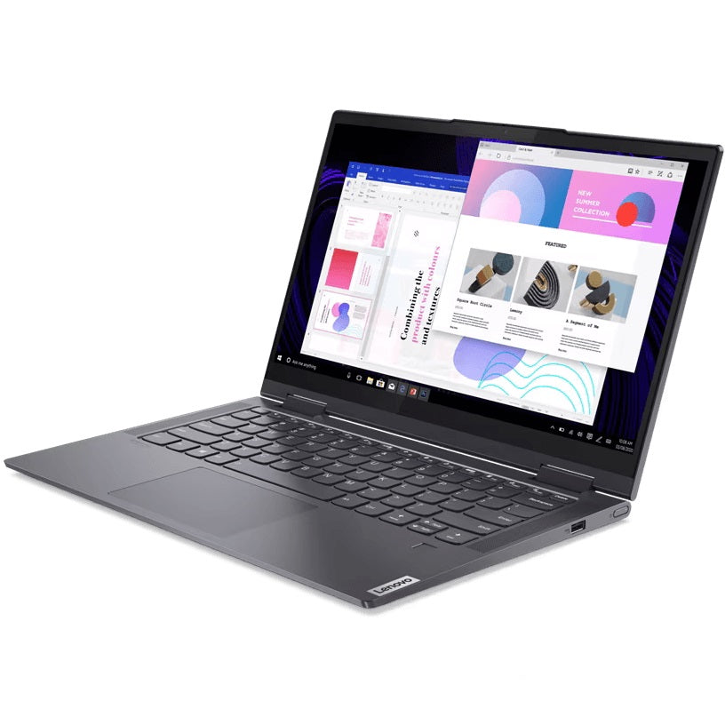 Lenovo Yoga 7 14ITL5 Notebook PC – Core i5-1135G7 / 14.0″ FHD Touch / 8GB RAM / 512GB SSD / Win 11 Home / Slate Grey (82BH00J