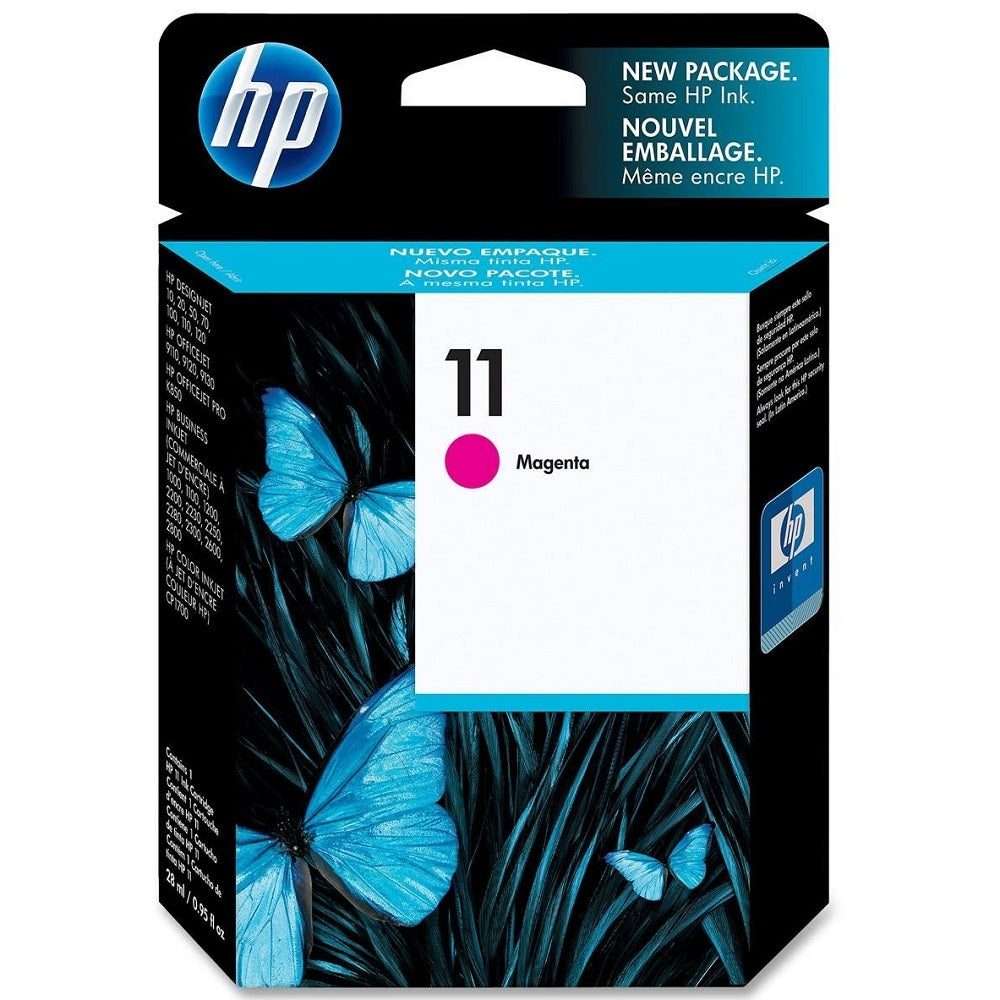 HP 11 Magenta Ink Cartridge (C4837A) image 1