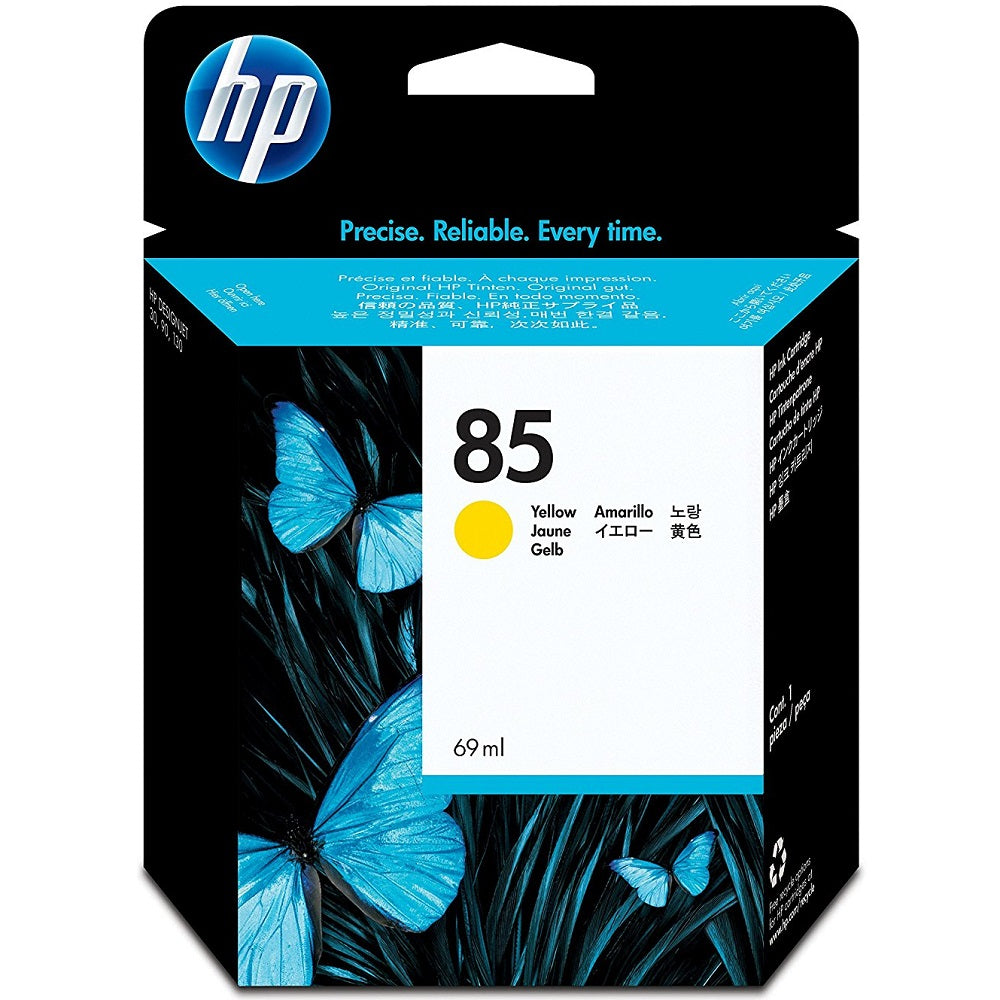 HP 85 Yellow Ink Cartridge (C9427A) image 1
