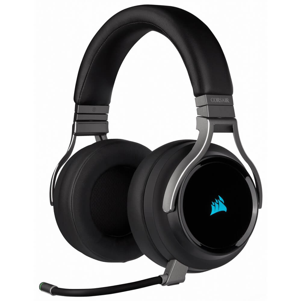 Corsair Virtuoso RGB Wireless SE High-Fidelity Gaming Headset – Carbon image 1