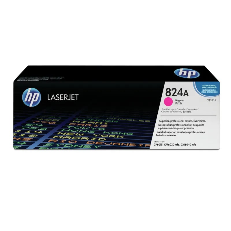 Genuine HP 824A Magenta LaserJet Toner Cartridge (CB383A) image 1